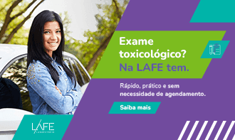 Faça seu exame toxicológico, com preços acessíveis e facilidade no pagamento, na LAFE.